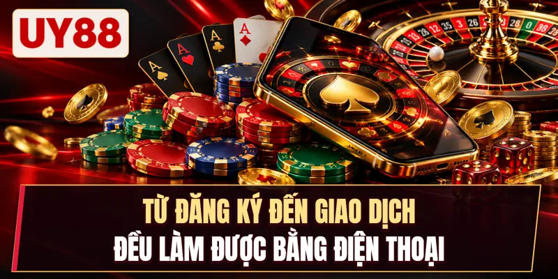 Từ đăng ký đến giao dịch đều làm được bằng điện thoại